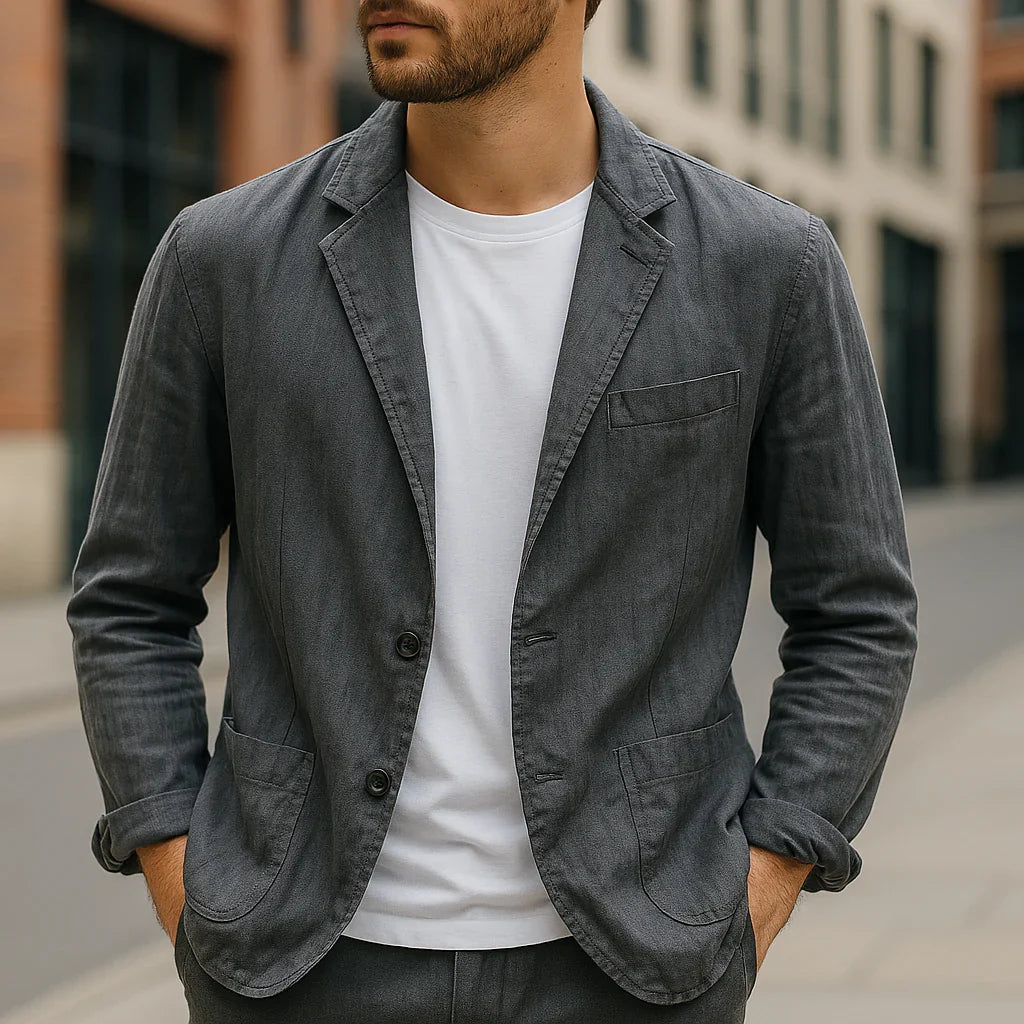 Noventis - Linen Blazer