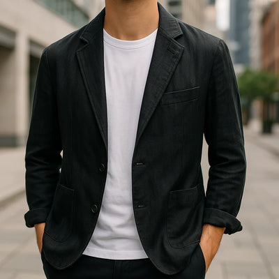Noventis - Linen Blazer