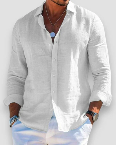 Noventis | Casual Men's Linen Shirt