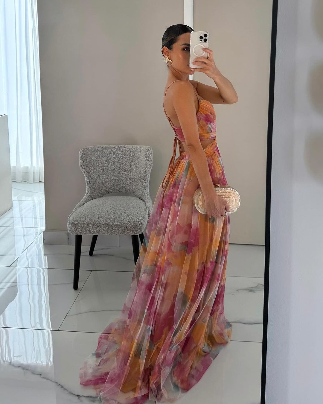 Noventis - Flattering Floral Maxi Dress