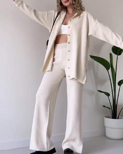 Noventis - CASUAL KNITTED 2 PIECE SET