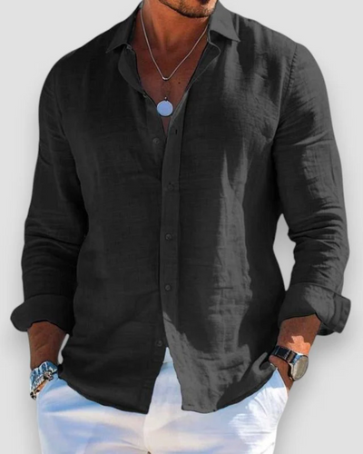 Noventis | Casual Men's Linen Shirt