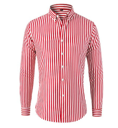 Noventis | Striped Men's Shirt – Smart & Casual