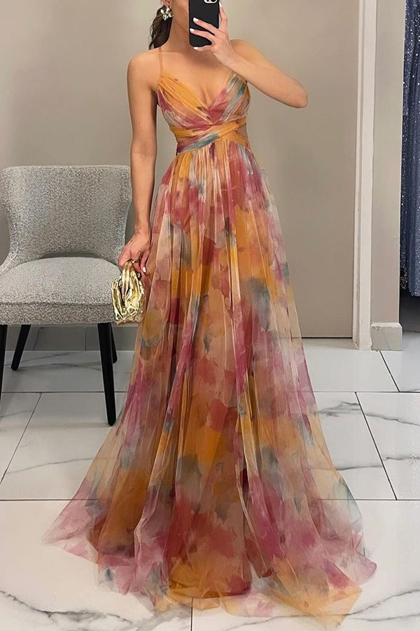 Noventis - Flattering Floral Maxi Dress