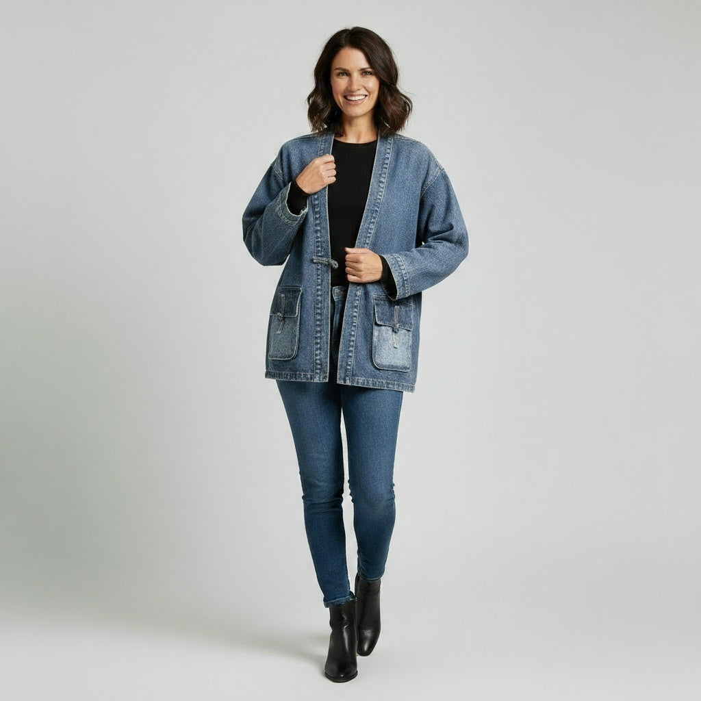 Noventis | Relaxed Denim Kimono