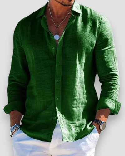 Noventis | Casual Men's Linen Shirt