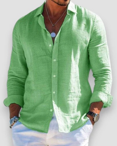 Noventis | Casual Men's Linen Shirt