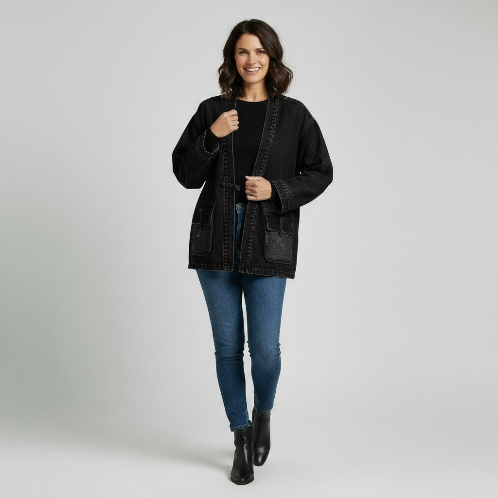 Noventis | Relaxed Denim Kimono