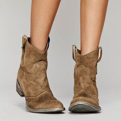 Noventis | Suede Ankle Boots