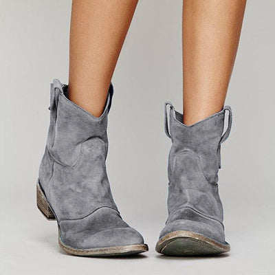 Noventis | Suede Ankle Boots