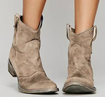 Noventis | Suede Ankle Boots