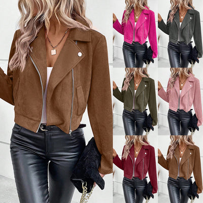 Noventis | Chic Leather Jacket