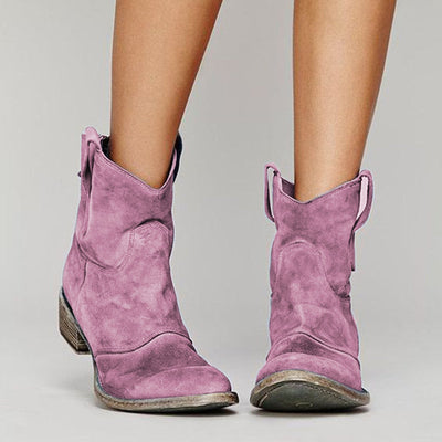Noventis | Suede Ankle Boots