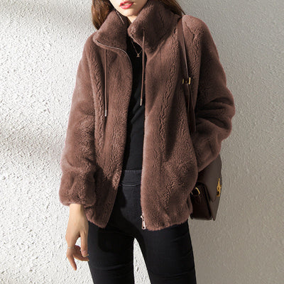 Noventis | Cozy Luxe Faux Fur Jacket