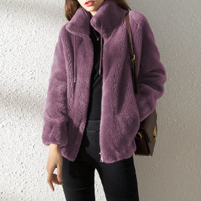 Noventis | Cozy Luxe Faux Fur Jacket