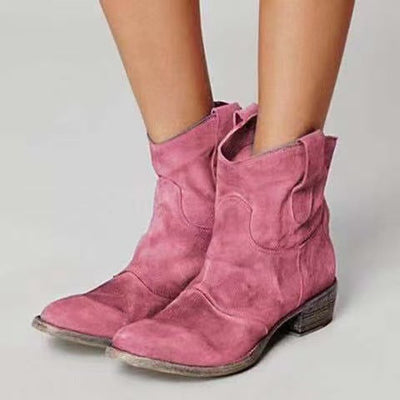 Noventis | Suede Ankle Boots