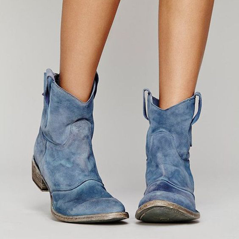 Noventis | Suede Ankle Boots