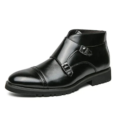 Noventis | Double Monk Strap Boots