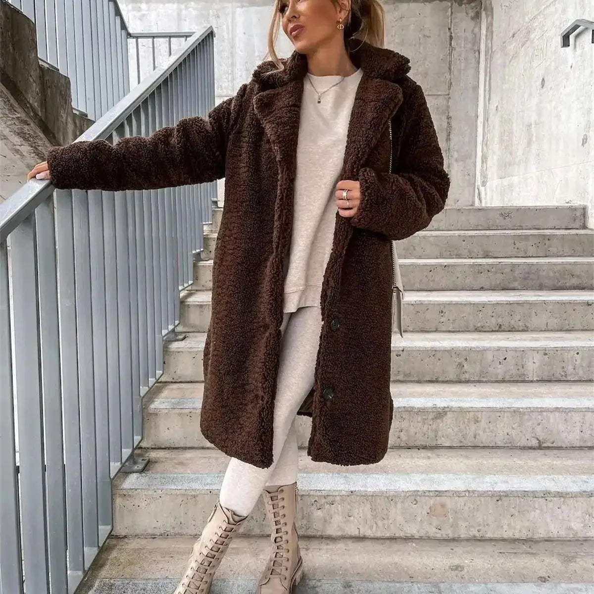 Noventis | Warm Teddy Jacket
