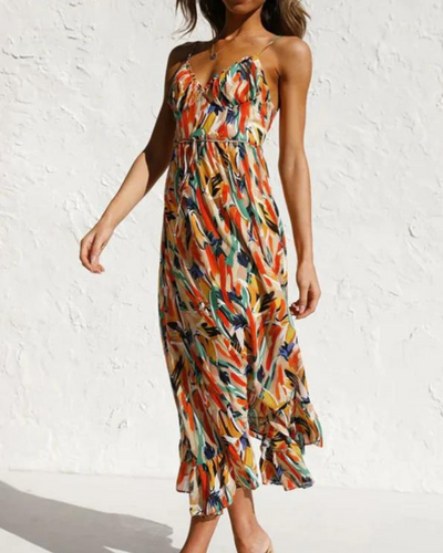 Noventis - Colorful Midi Dress