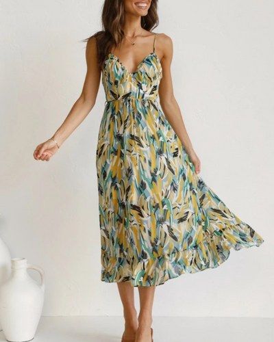 Noventis - Colorful Midi Dress