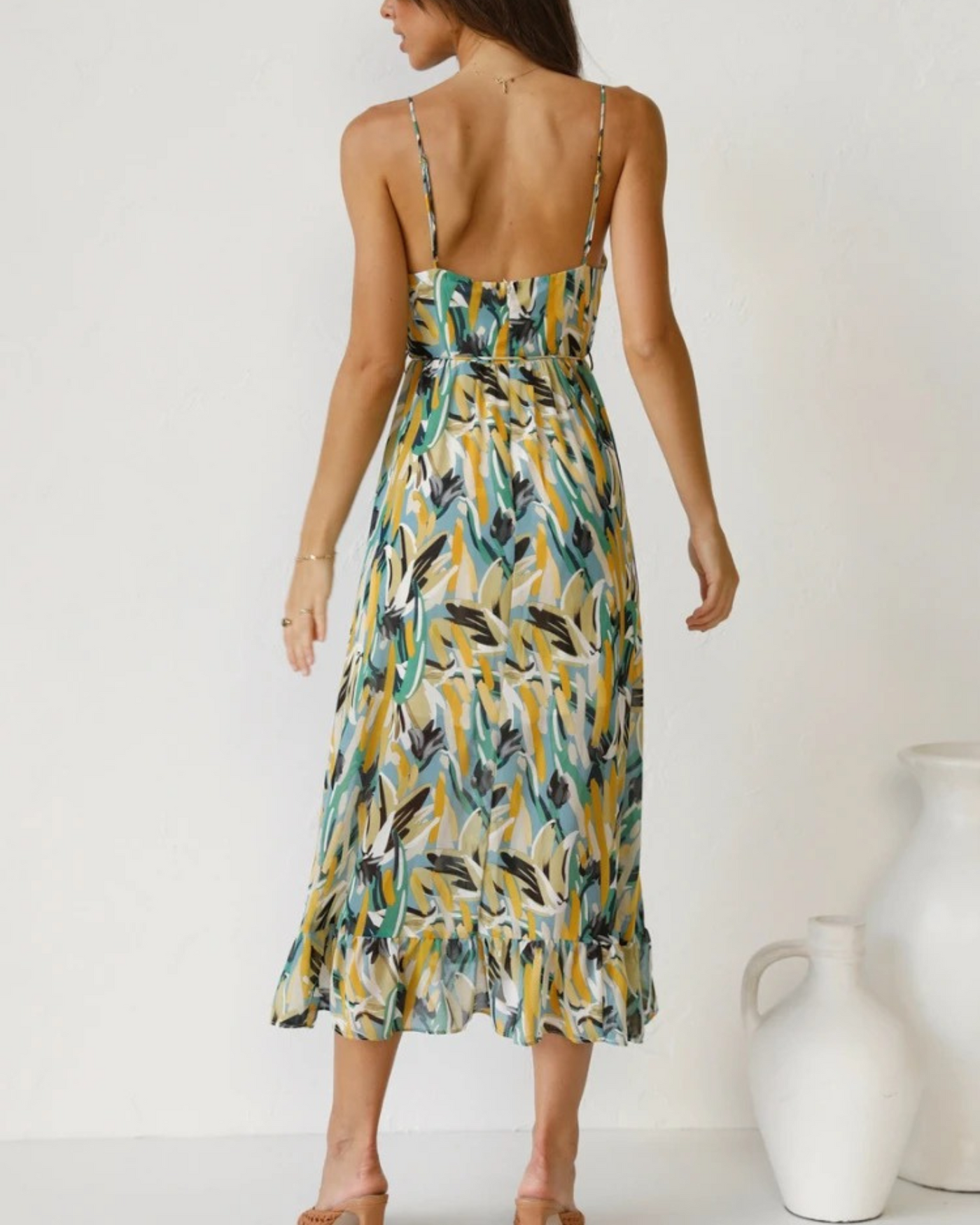 Noventis - Colorful Midi Dress