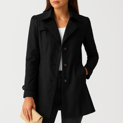 Noventis | Short Trench Coat