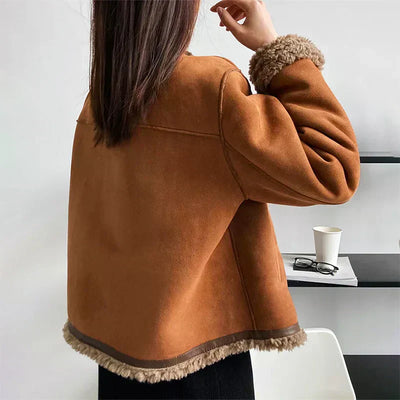 Noventis | Buttoned Sheepskin Jacket