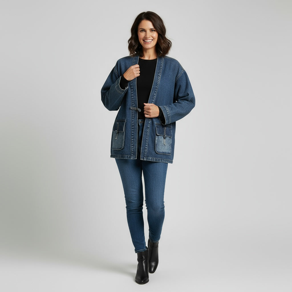 Noventis | Relaxed Denim Kimono